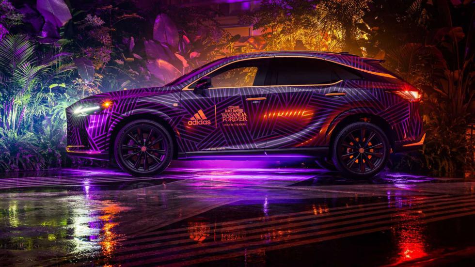 Lexus και Adidas δημιούργησαν το RX του Black Panther